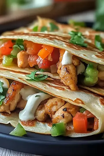 Chicken Crepes Shawarma