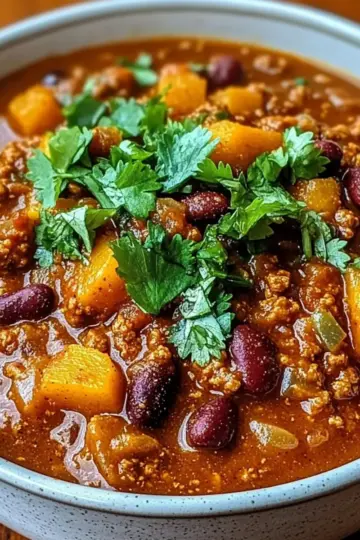 Crockpot Pumpkin Chili