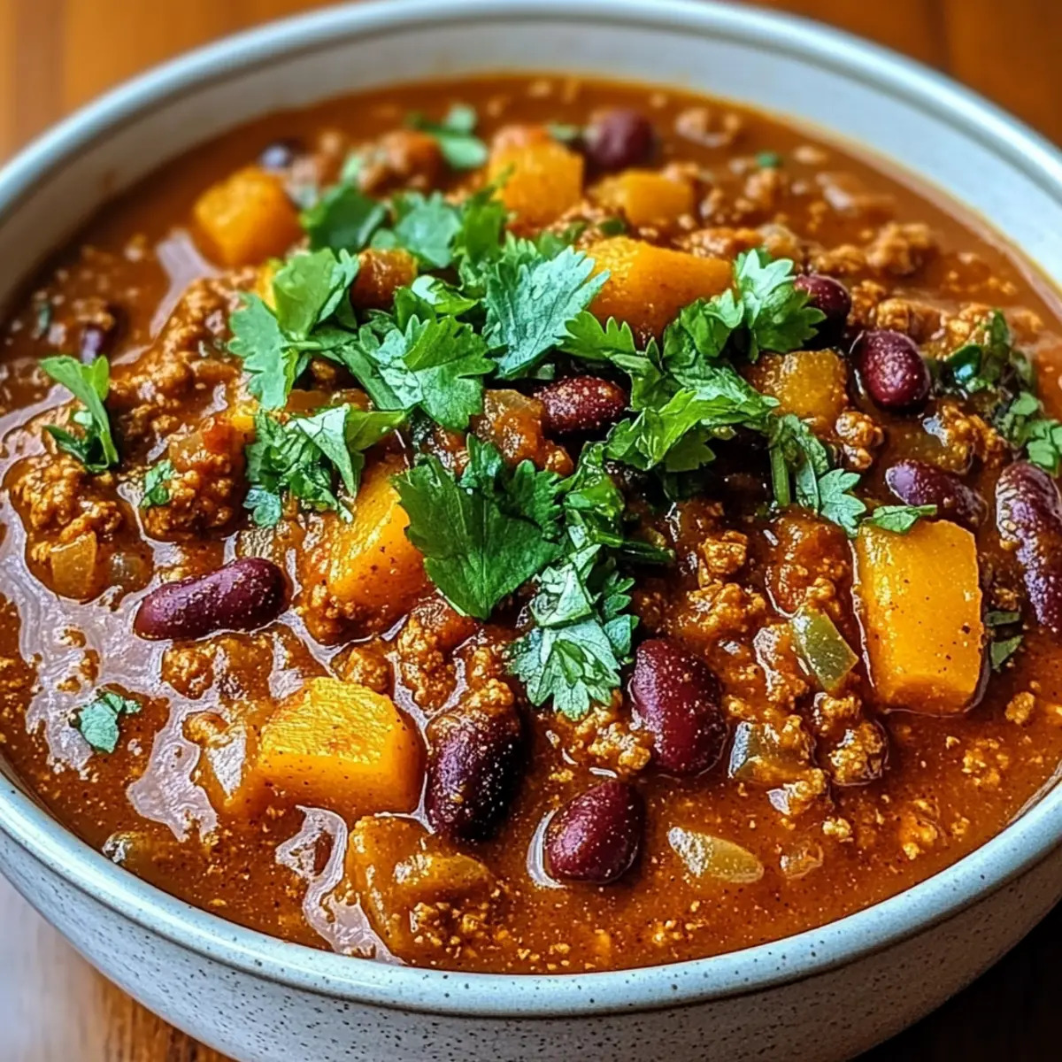 Crockpot Pumpkin Chili