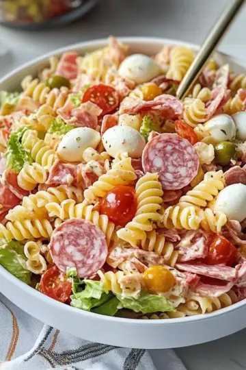 Italian Grinder Pasta Salad