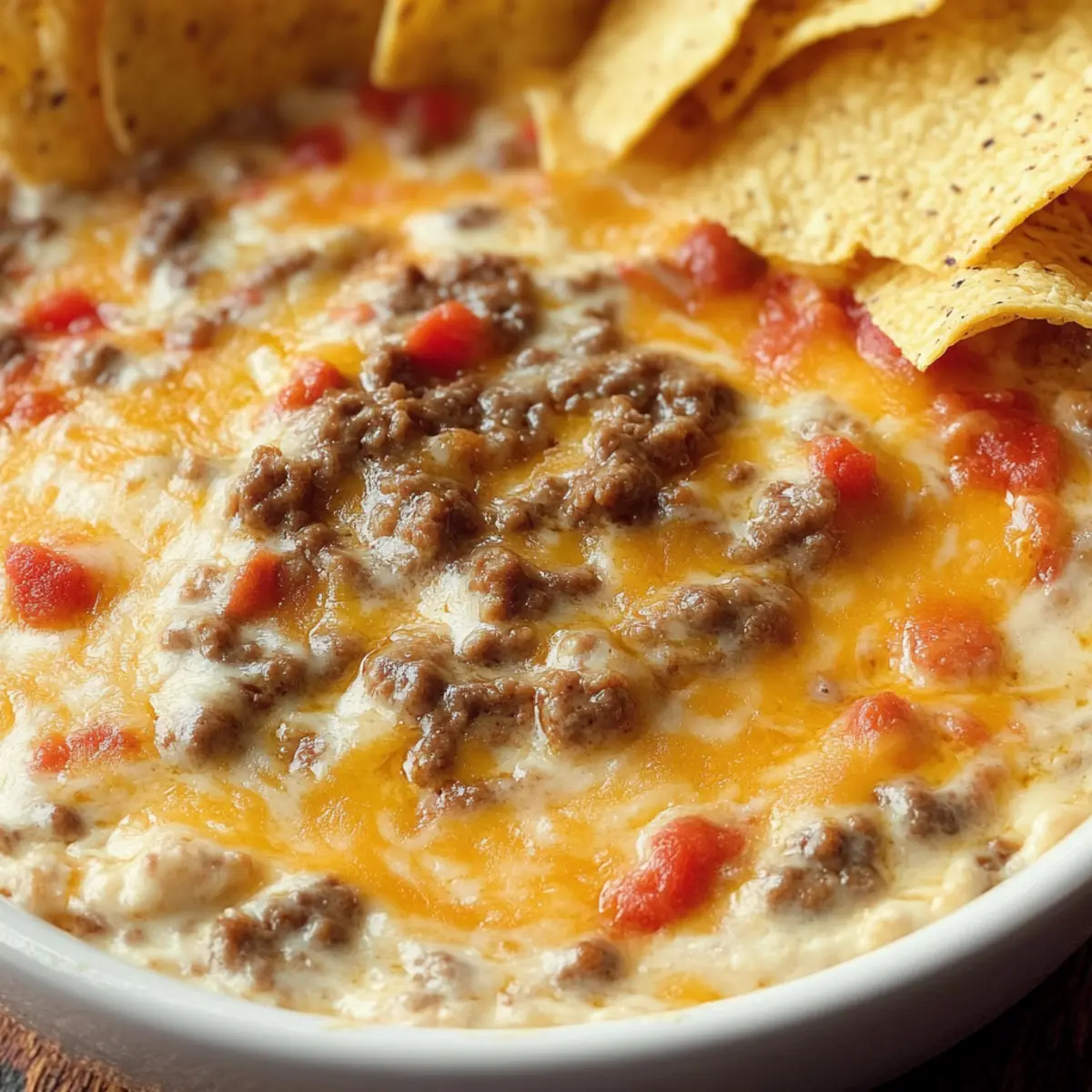 Hamburger Dip Recipe