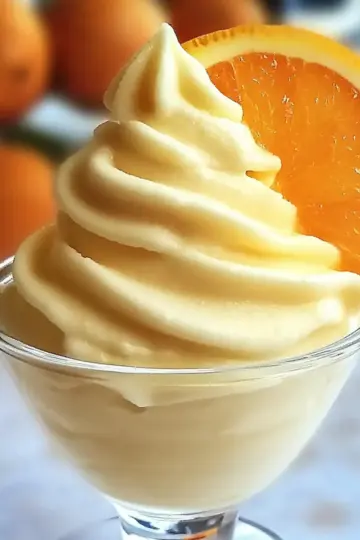 Homemade Orange Dole Whip