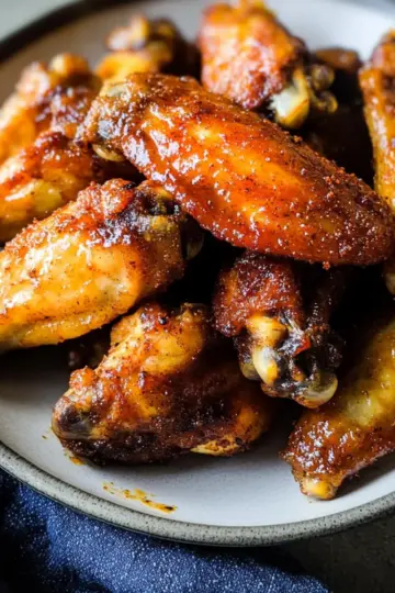 Dry Rub Smoked Chicken Wings
