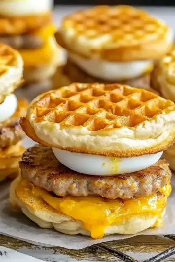 Quail Egg Mini Breakfast Sandwiches