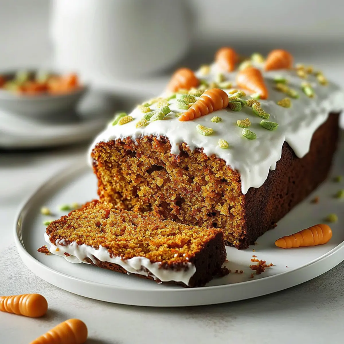Easter Bunny’s Carrot Loaf Cake