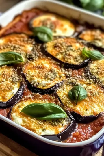 Ricotta Eggplant Casserole