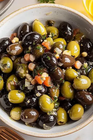 Italian Marinated Olives
