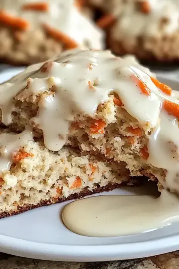 Carrot Cake Scones Recipe