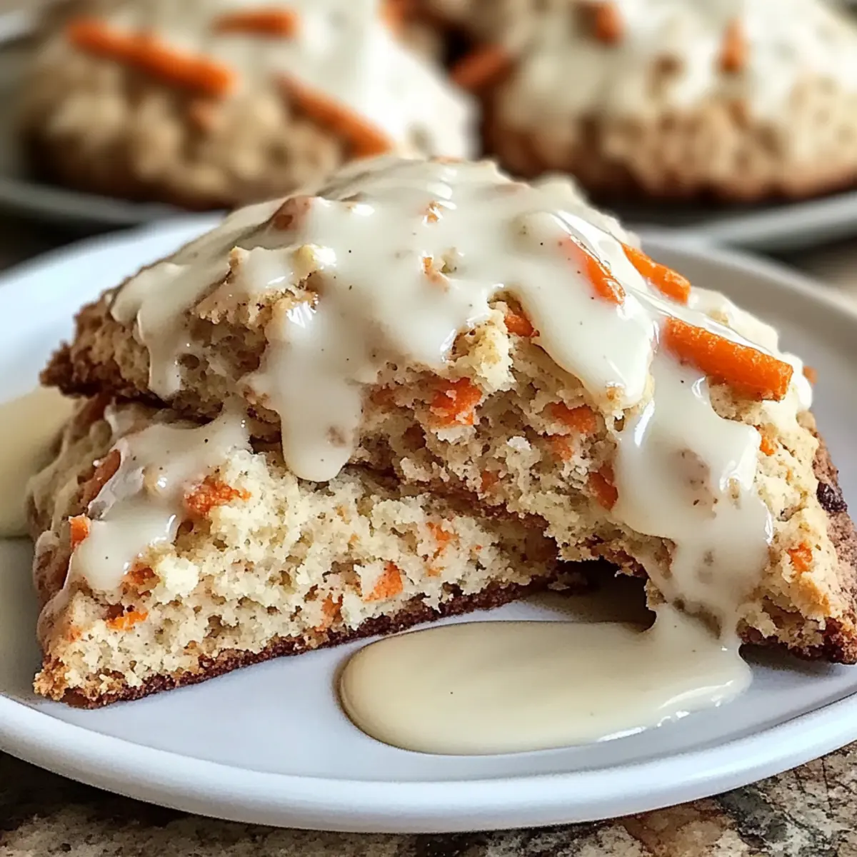 Carrot Cake Scones Recipe