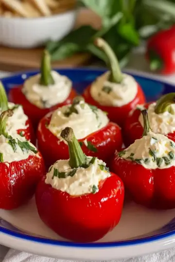 cheese stuffed piquante peppers