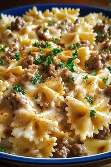 Cajun Cream Cheese Alfredo Bowties