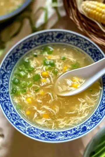 Corn Egg Drop Soup