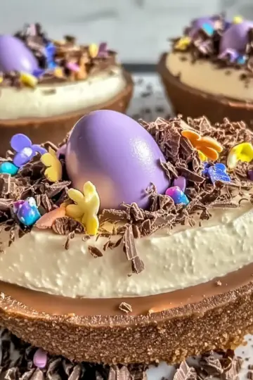 Easter Egg Cheesecake