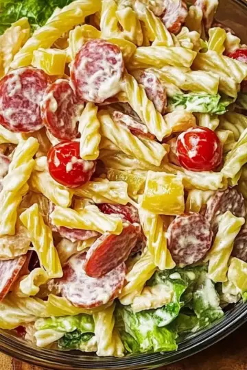 Italian Grinder Pasta Salad