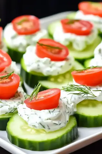 Dilly Cucumber Bites