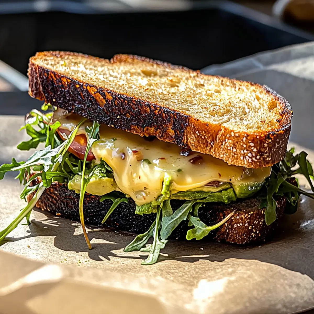 Havarti Avocado Sandwich