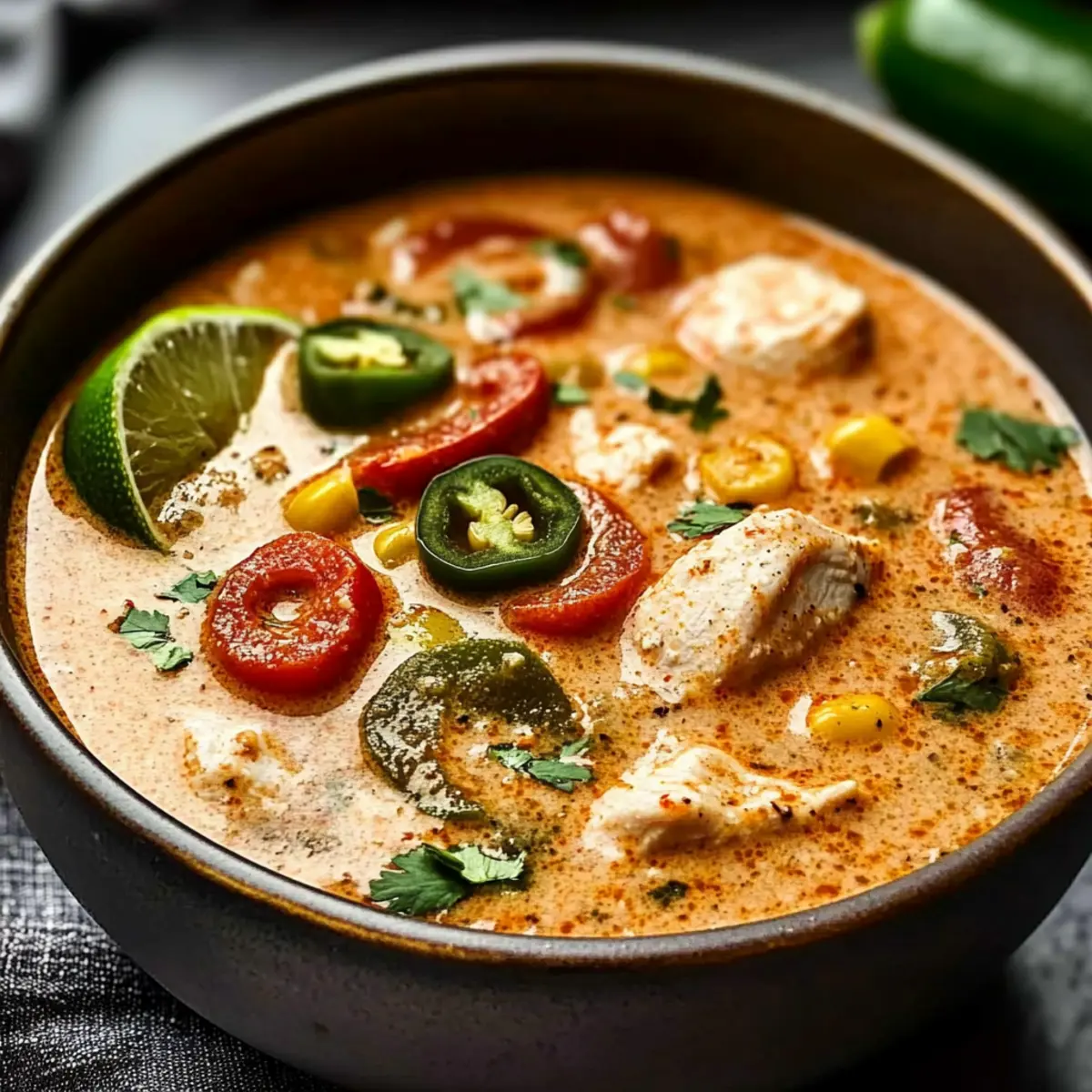 Cajun White Chicken Chili