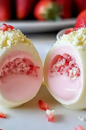 Strawberry Shortcake Easter Egg Bombs