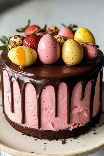 Easter Egg Cake (Vegan)