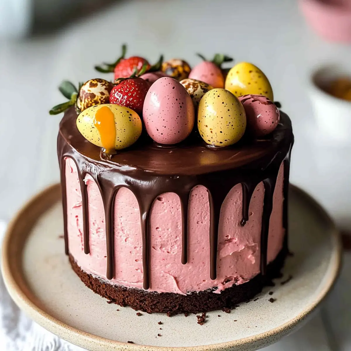 Easter Egg Cake (Vegan)
