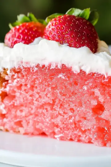 Strawberry Jello Cake