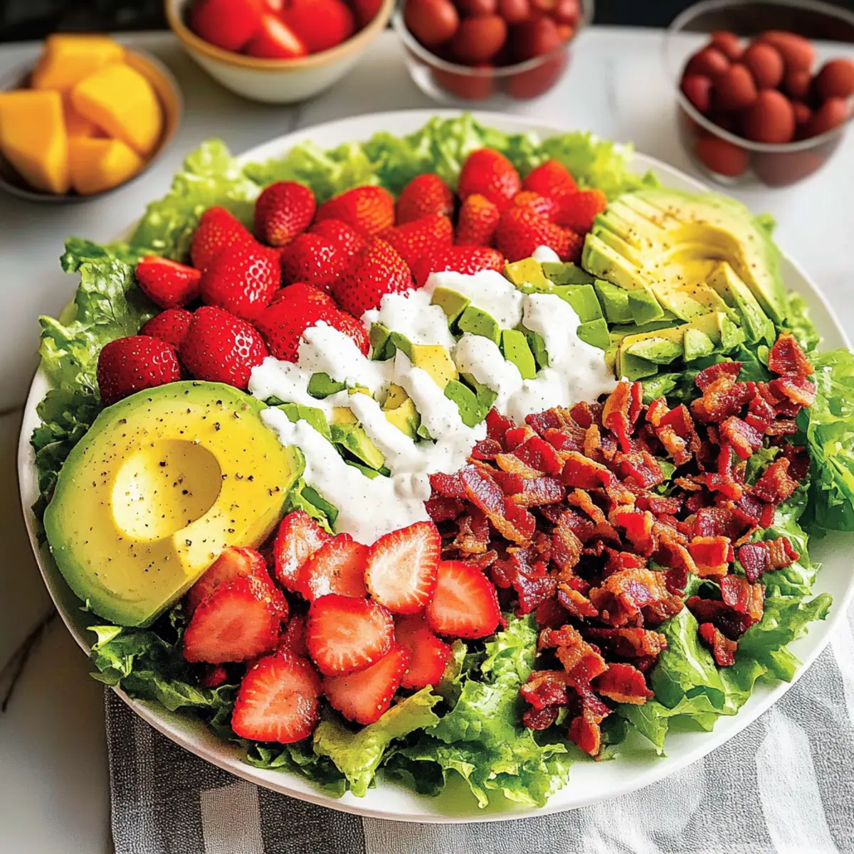 Strawberry Cobb Salad