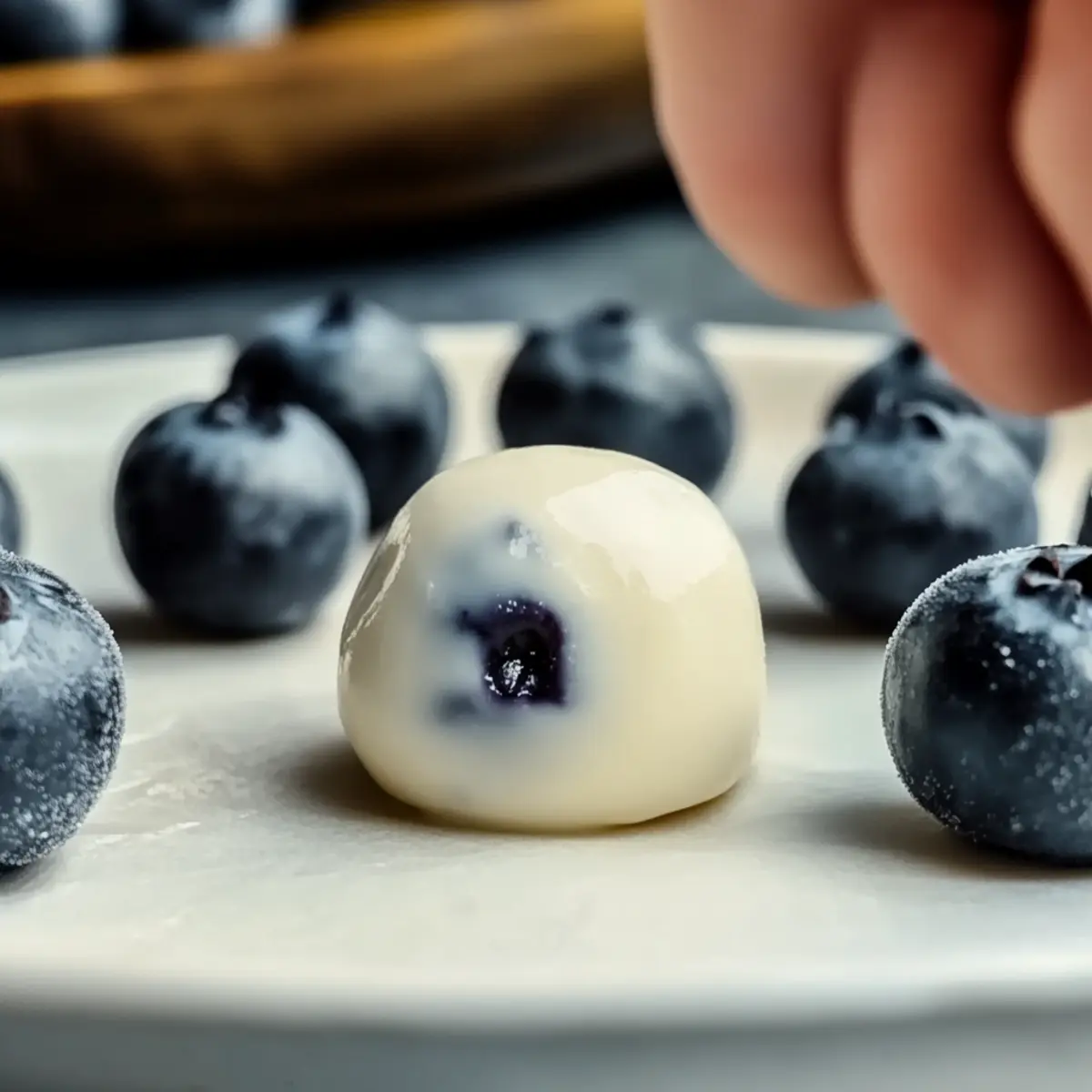 Greek Yogurt Blueberry Bites