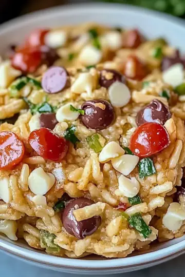 Lemon Orzo Pasta Salad