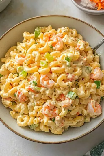 Macaroni Salad with Shrimp