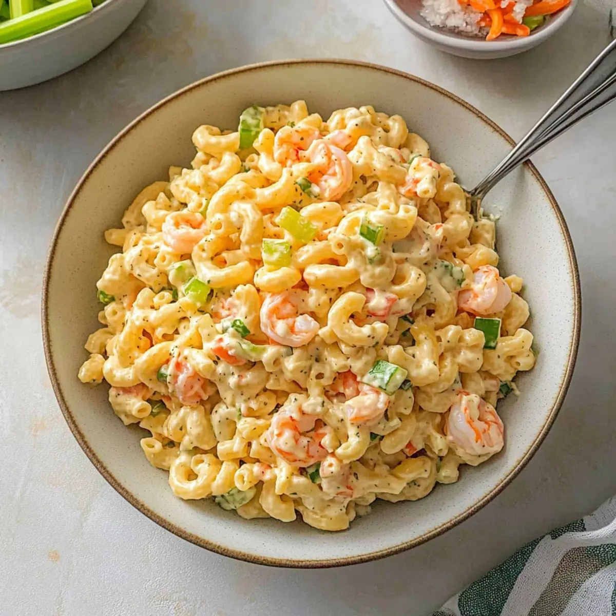 Macaroni Salad with Shrimp