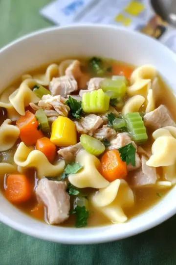 Gluten-Free Chicken Noodle Soup