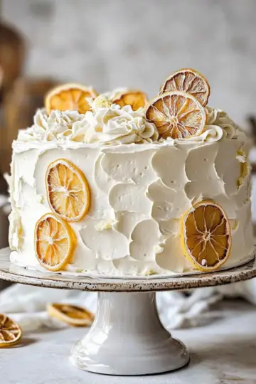 High Altitude Lemon Cake
