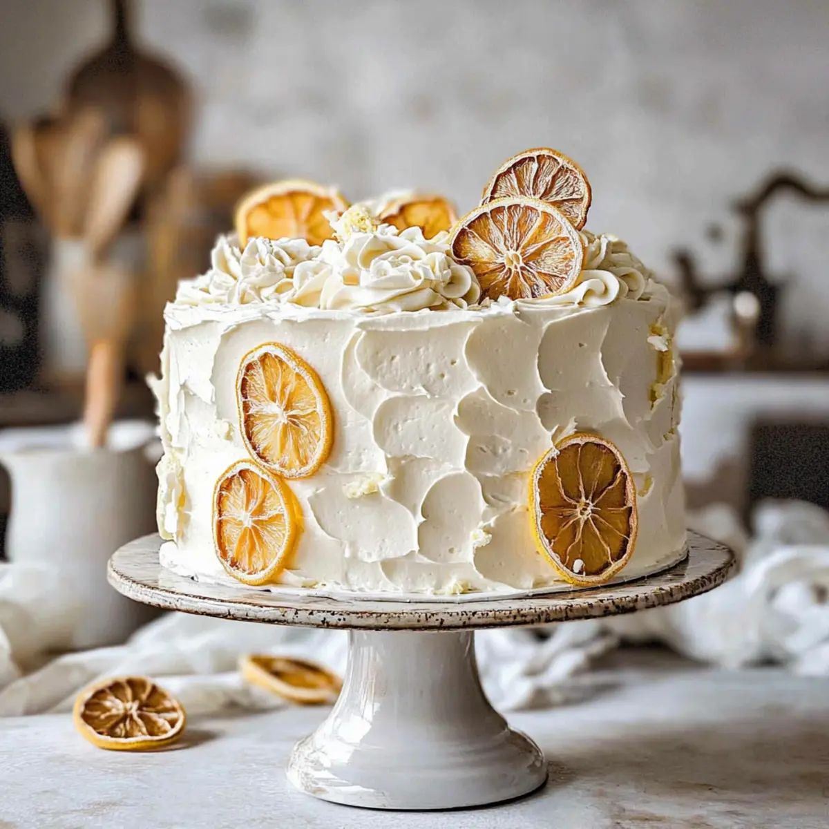 High Altitude Lemon Cake