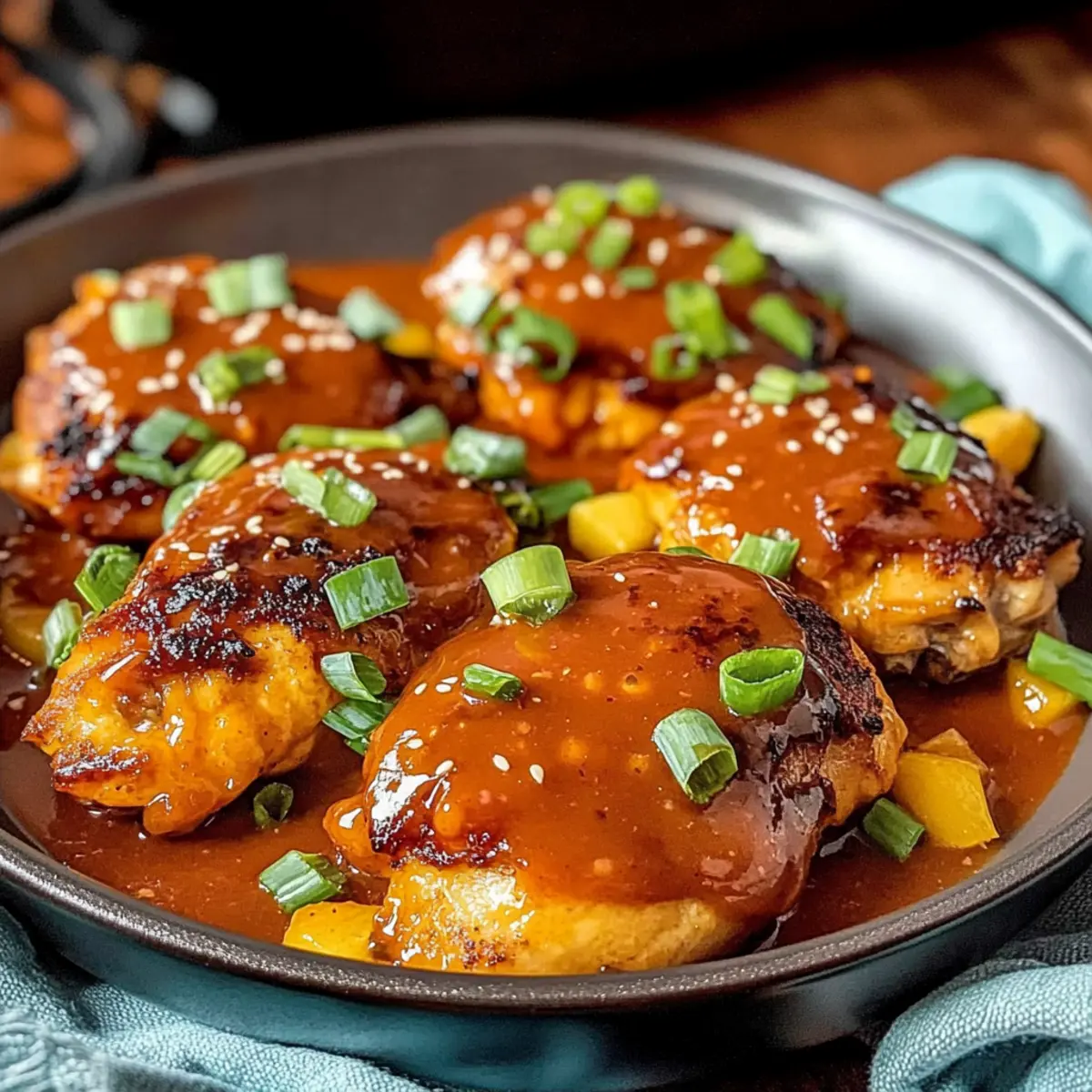 Spicy Sweet Chicken Diablo