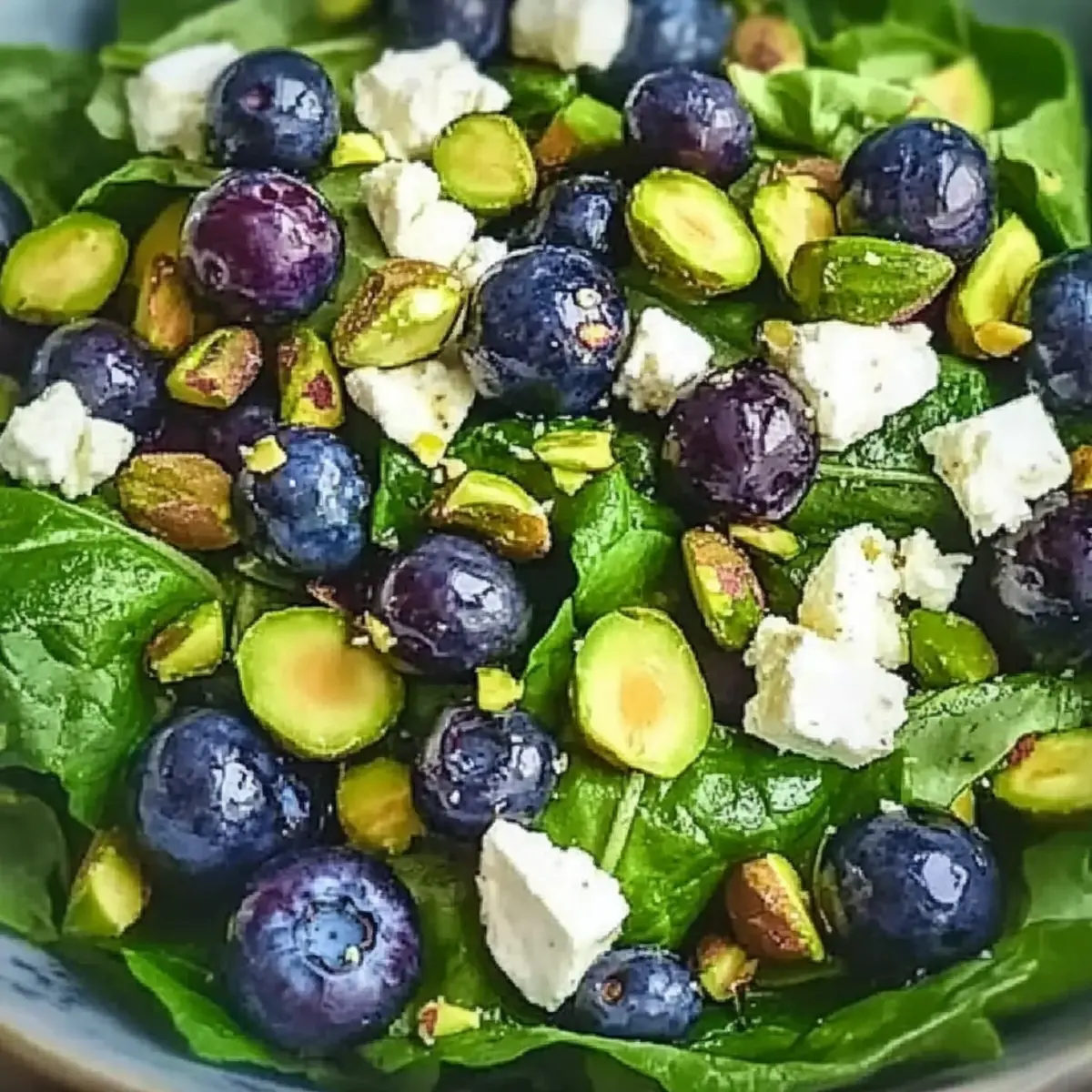 Blueberry Pistachio Spring Salad