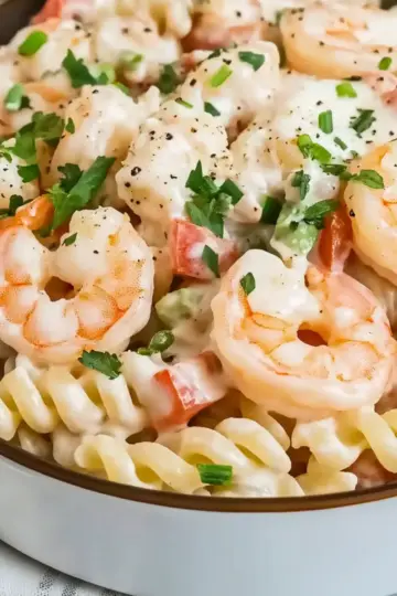 Shrimp Louis Pasta Salad