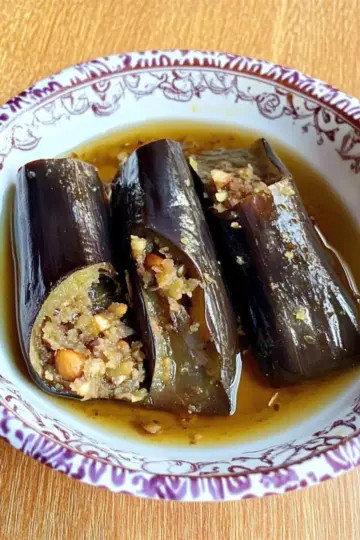 Makdous Recipe (Pickled Eggplant)