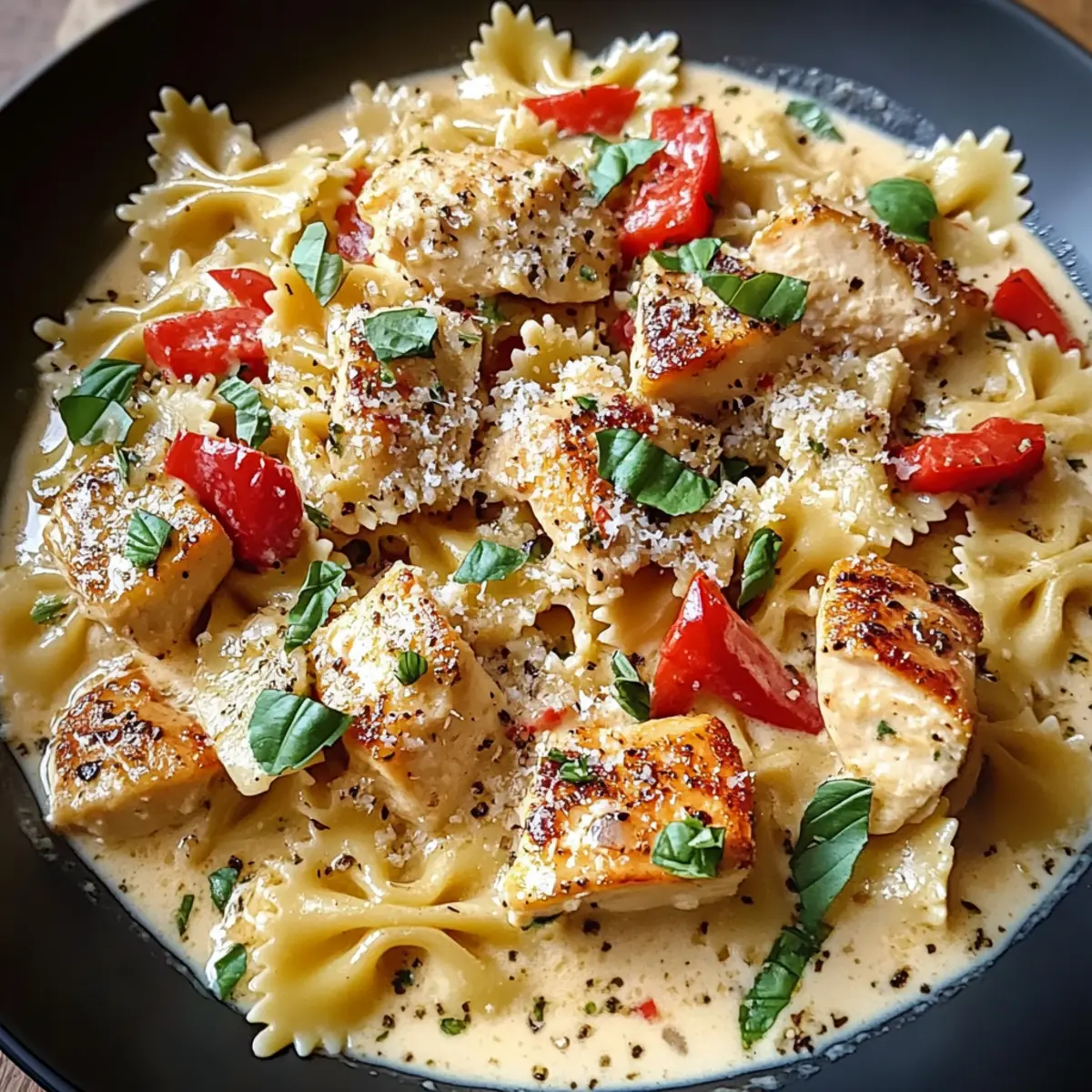 Parmesan Roasted Red Pepper Chicken