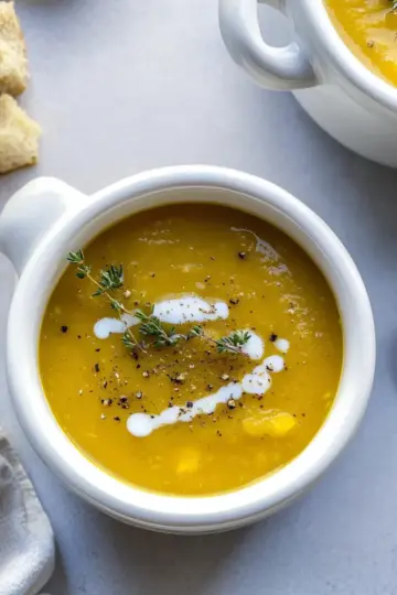 Crockpot Butternut Squash Soup