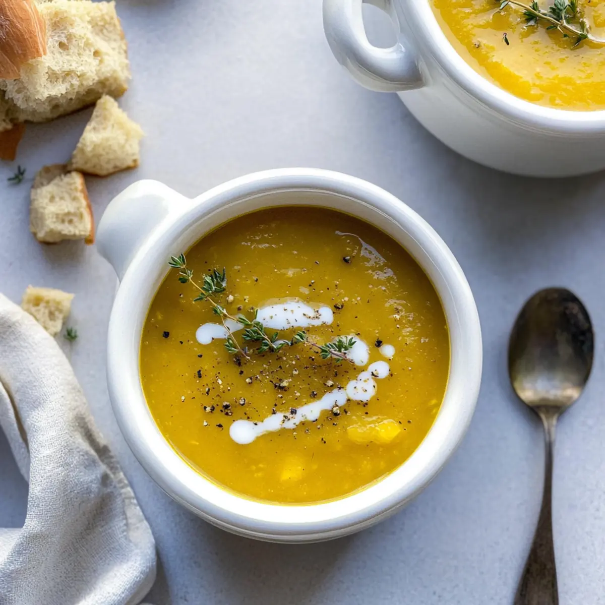 Crockpot Butternut Squash Soup