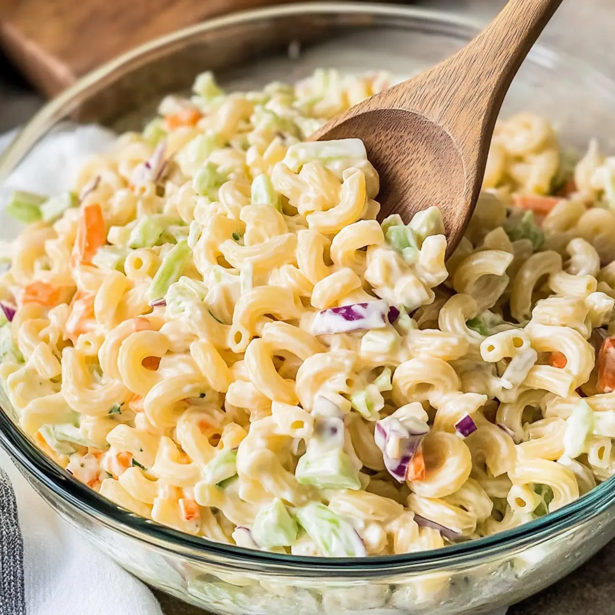 Coleslaw Pasta Salad