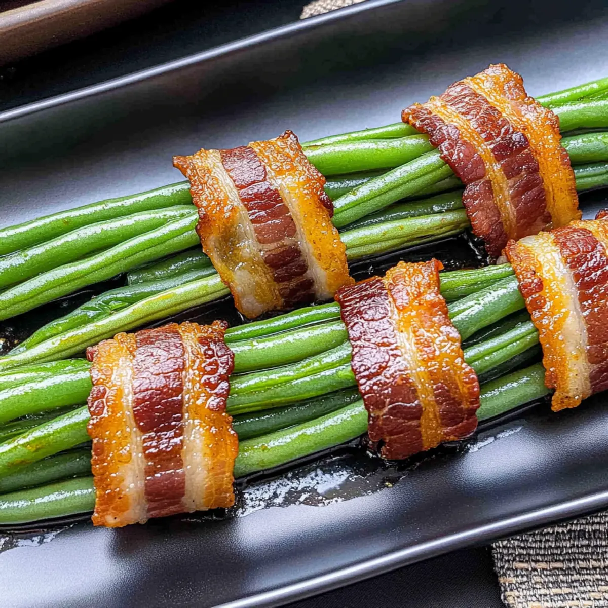 Bacon Wrapped Green Beans