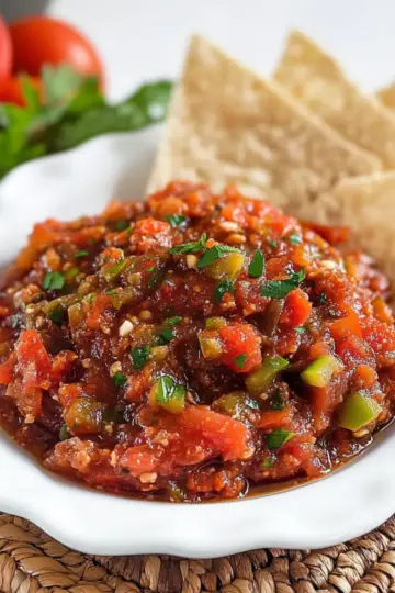 Spicy Turkish Ezme Recipe
