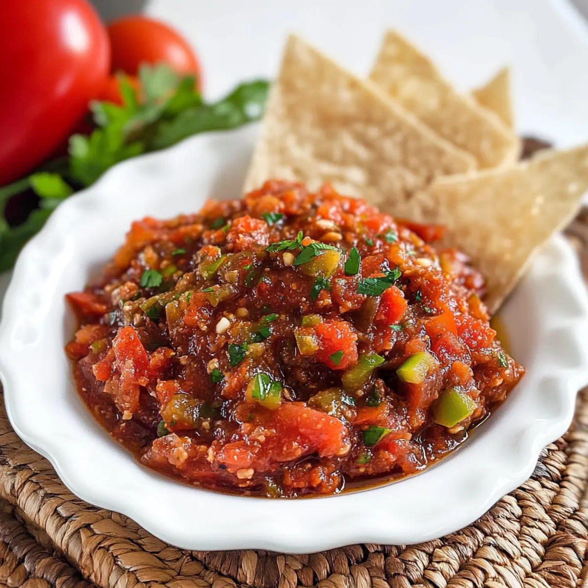 Spicy Turkish Ezme Recipe