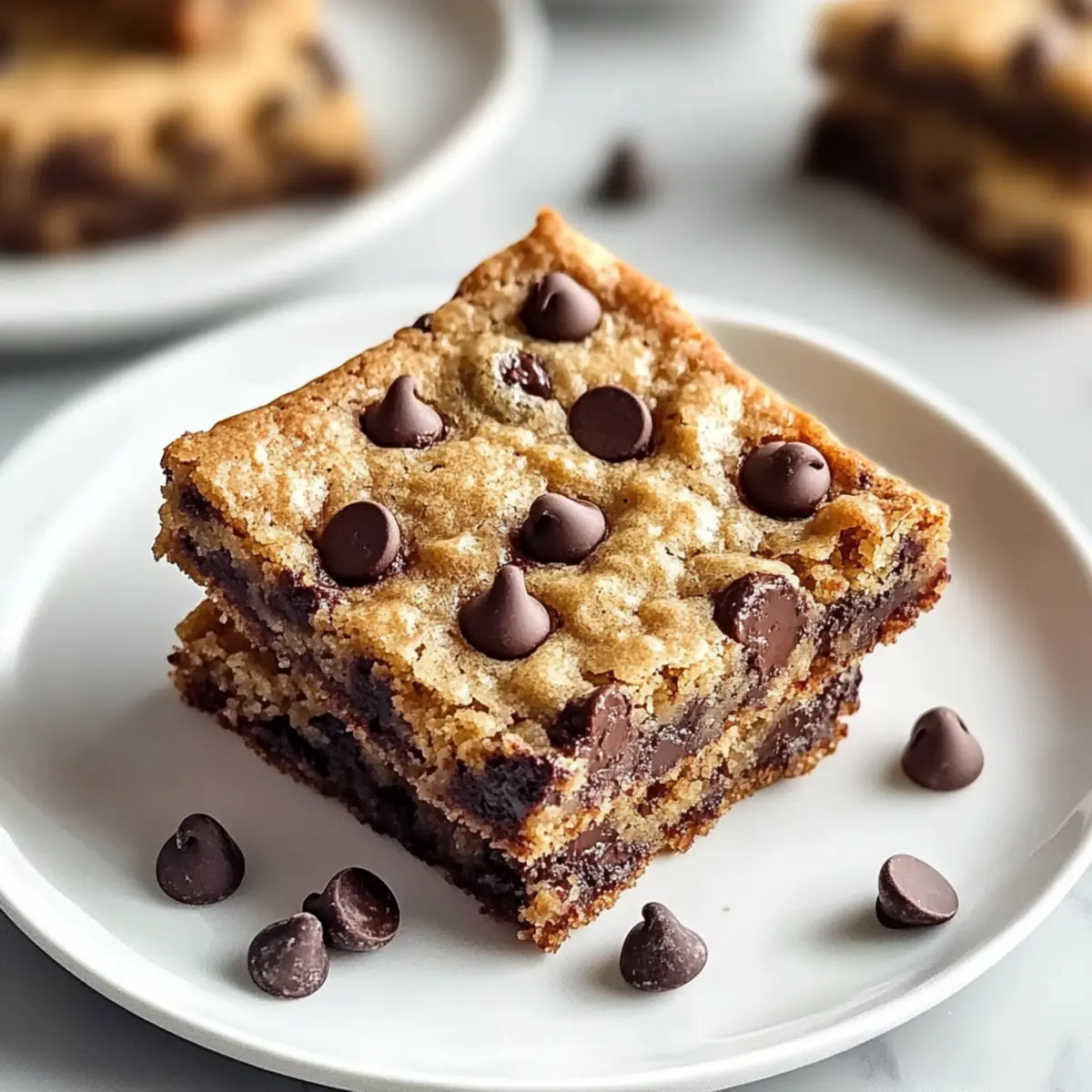 Chocolate Chip Pan Chewies