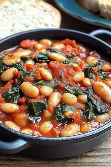 Spanish Beans with Tomatoes