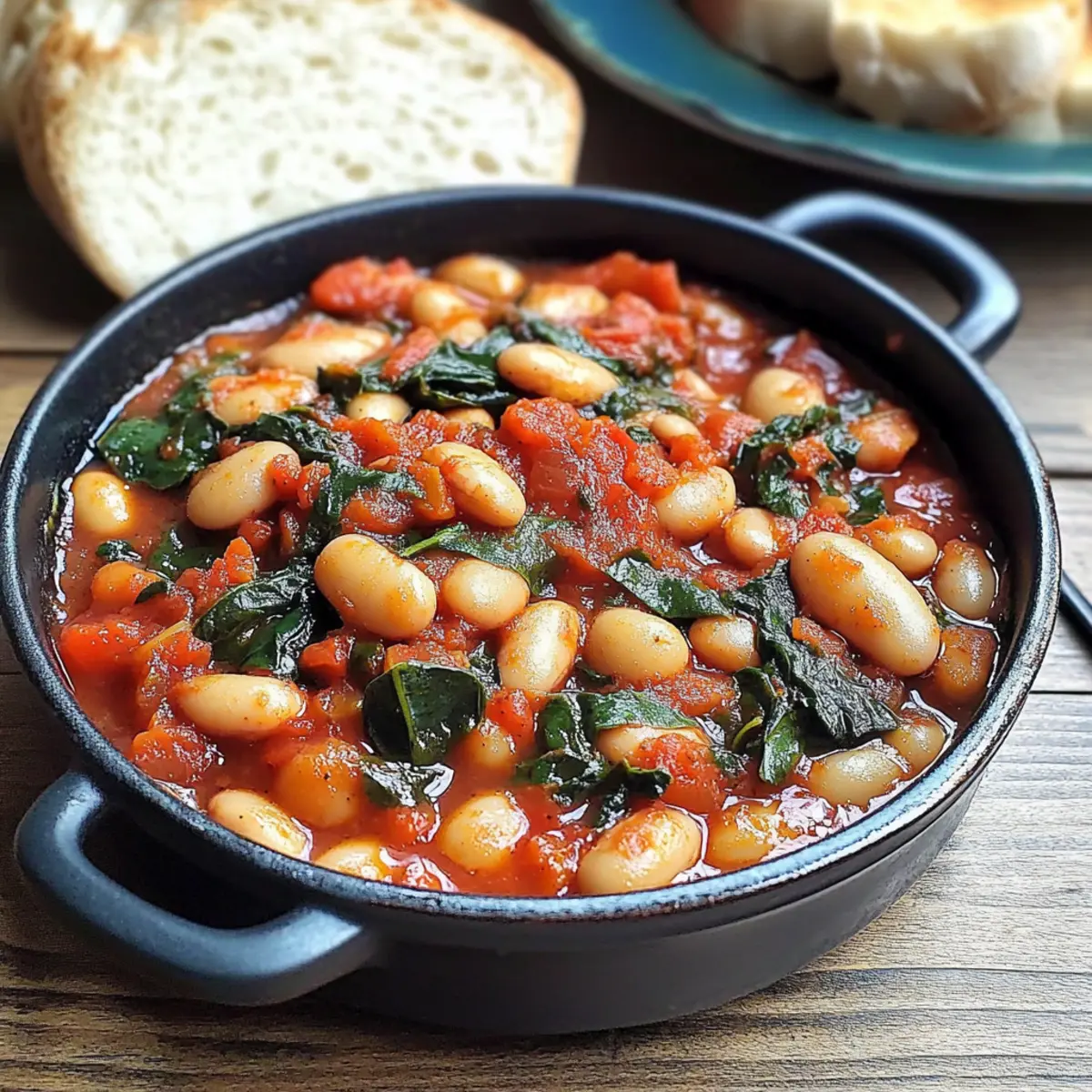 Spanish Beans with Tomatoes