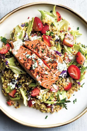 Salmon and Fennel Dinner Salad