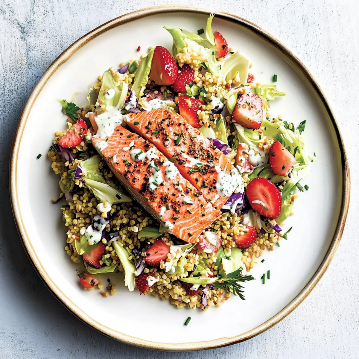 Salmon and Fennel Dinner Salad