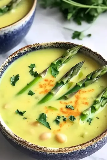 egan Cream of Asparagus Soup